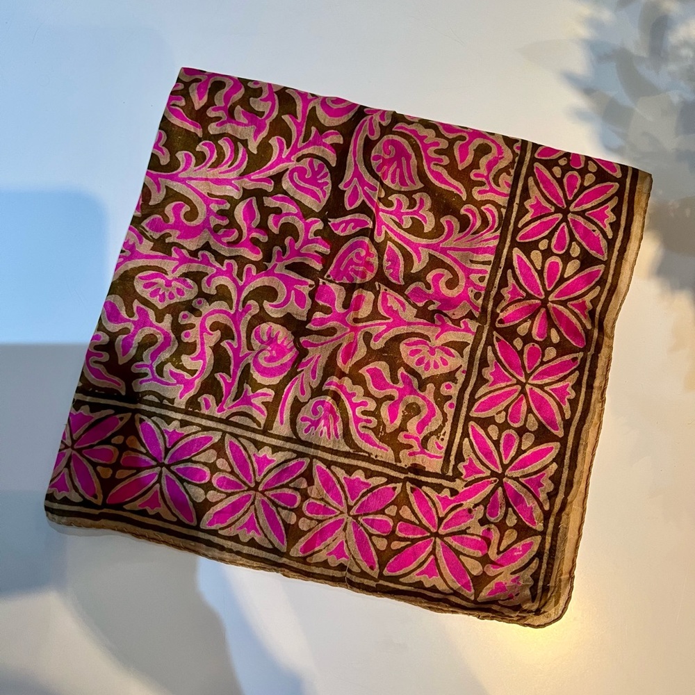 100% Silk Scarf